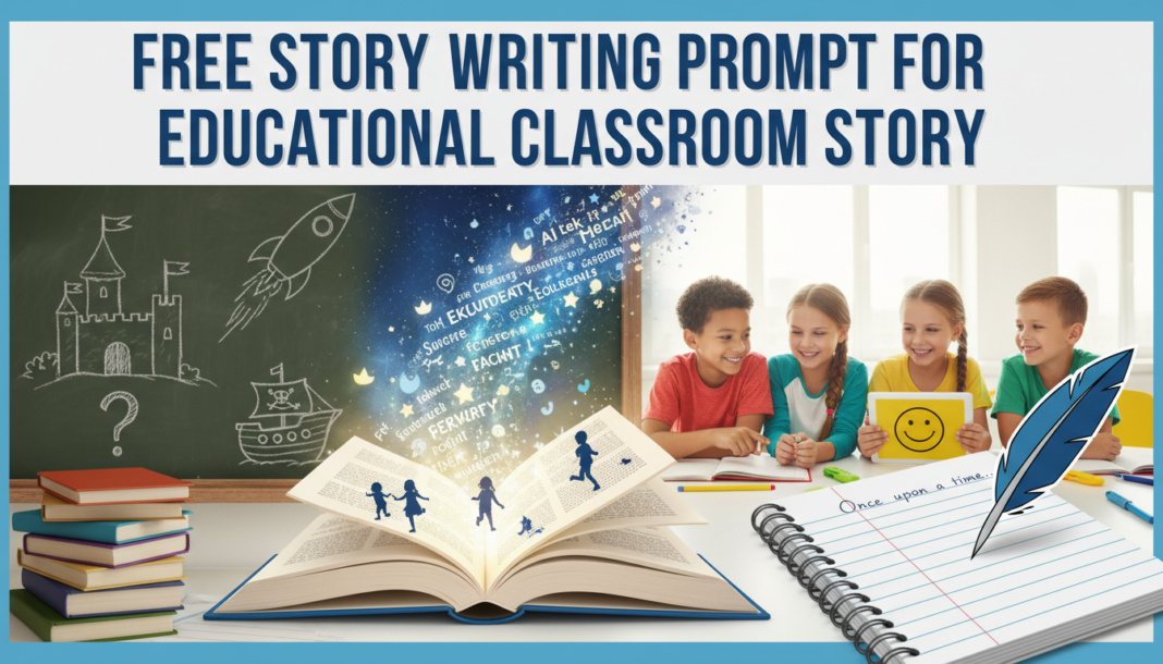 Free Story Writing Prompt For Educational Classroom Story
