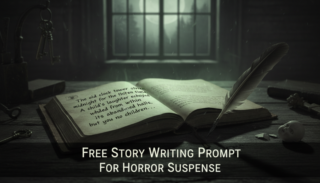 Free Story Writing Prompt For Horror Suspense
