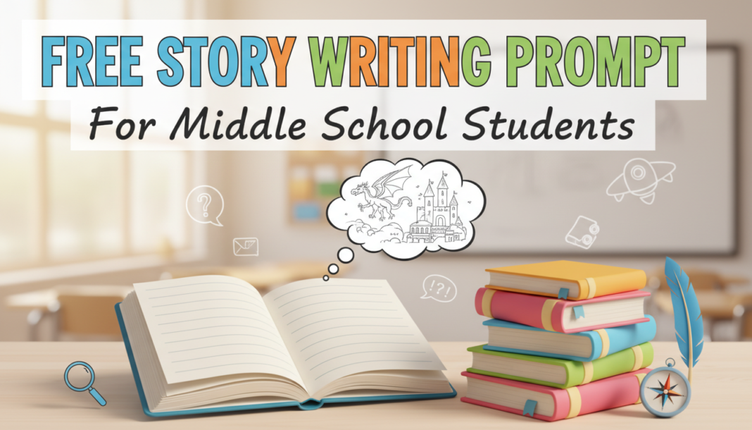 Free Story Writing Prompt For Middle School Students