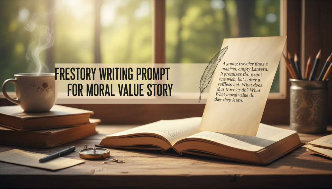 Free Story Writing Prompt For Moral Value Story