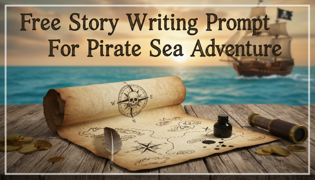 Free Story Writing Prompt For Pirate Sea Adventure