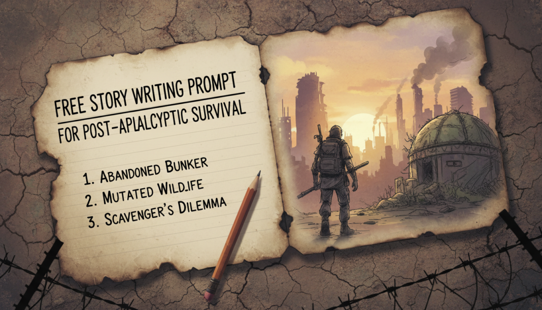 Free Story Writing Prompt For Post Apocalyptic Survival