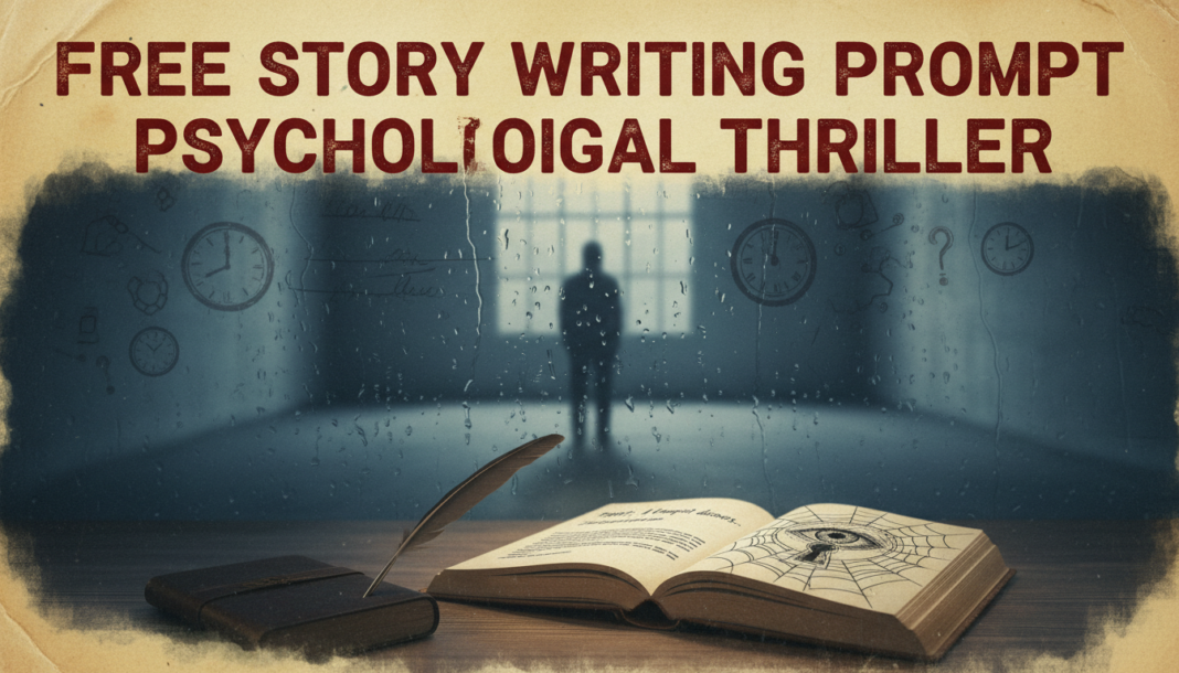 Free Story Writing Prompt For Psychological Thriller