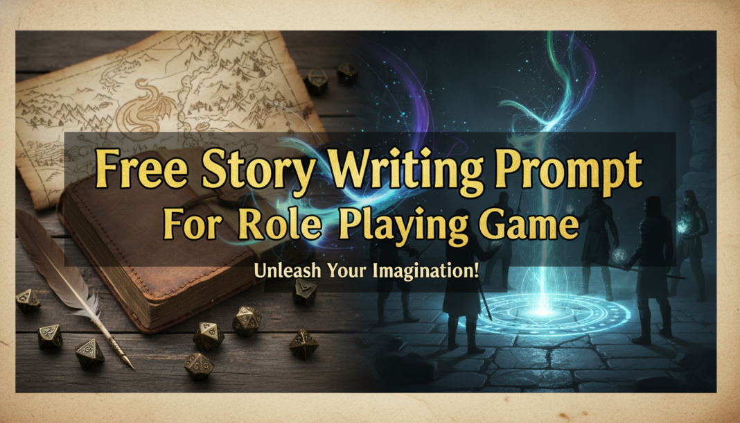 Free Story Writing Prompt For Role Playing Game Free Story Writing Prompt For Role Playing Game