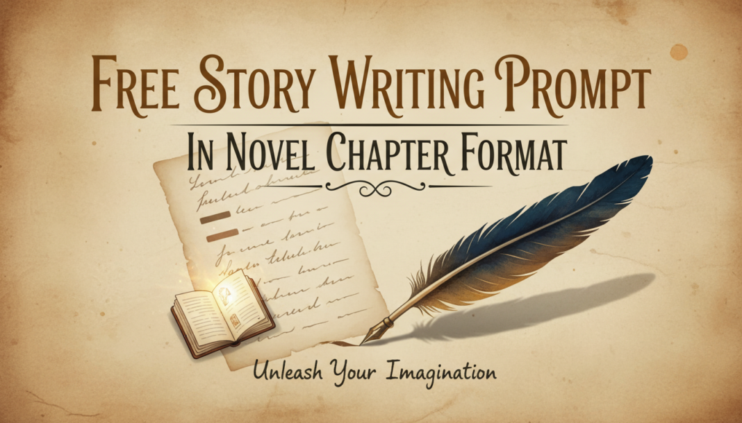 Free Story Writing Prompt In Novel Chapter Format Free Story Writing Prompt In Novel Chapter Format