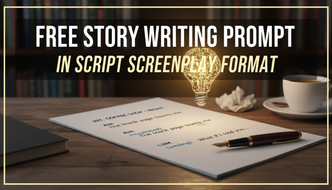 Free Story Writing Prompt In Script Screenplay Format Free Story Writing Prompt In Script Screenplay Format