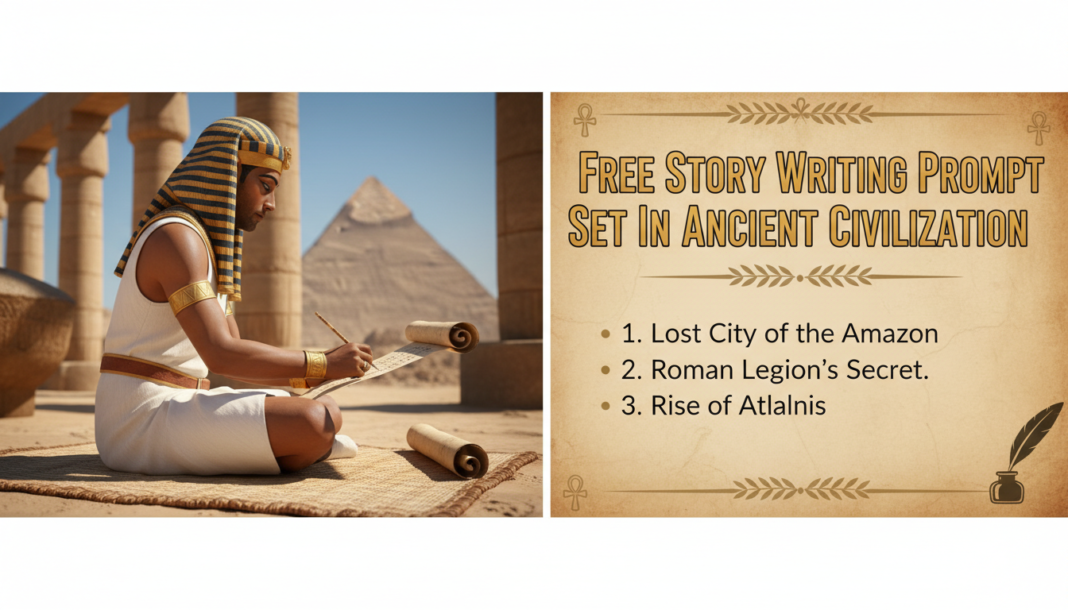 Free Story Writing Prompt Set In Ancient Civilization Free Story Writing Prompt Set In Ancient Civilization