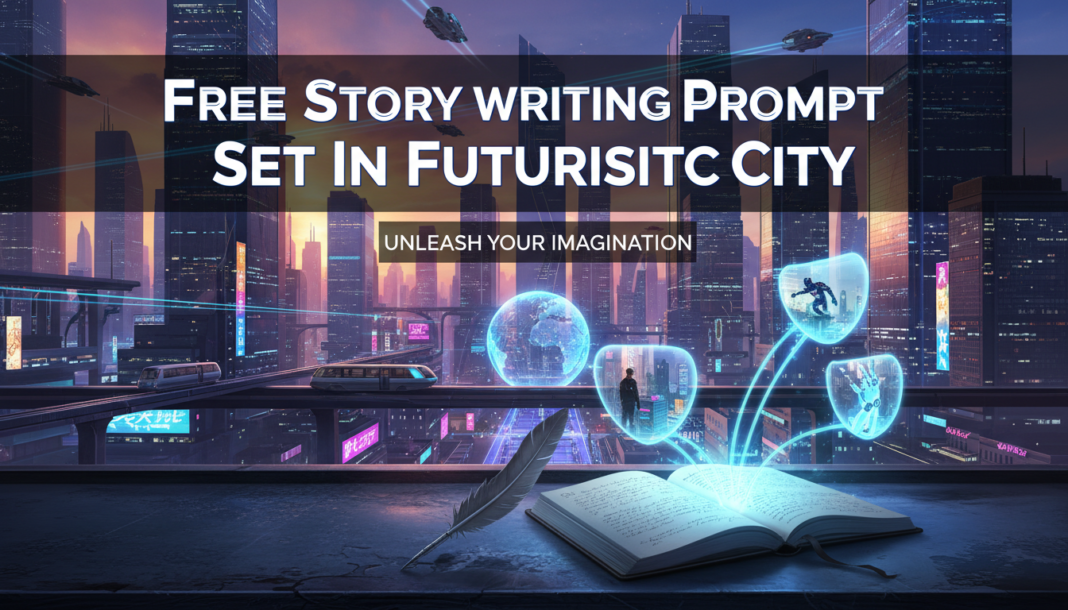 Free Story Writing Prompt Set In Futuristic City Free Story Writing Prompt Set In Futuristic City