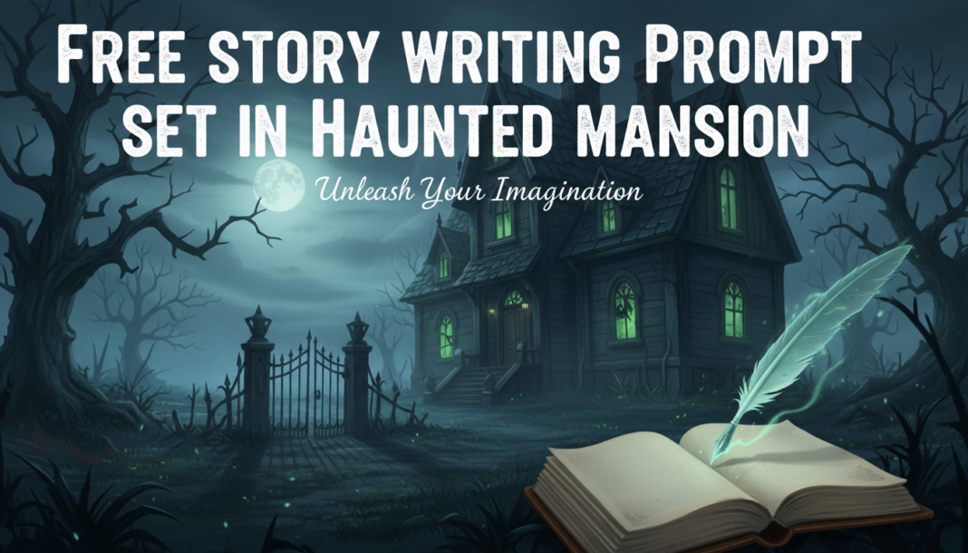 Free Story Writing Prompt Set In Haunted Mansion Free Story Writing Prompt Set In Haunted Mansion