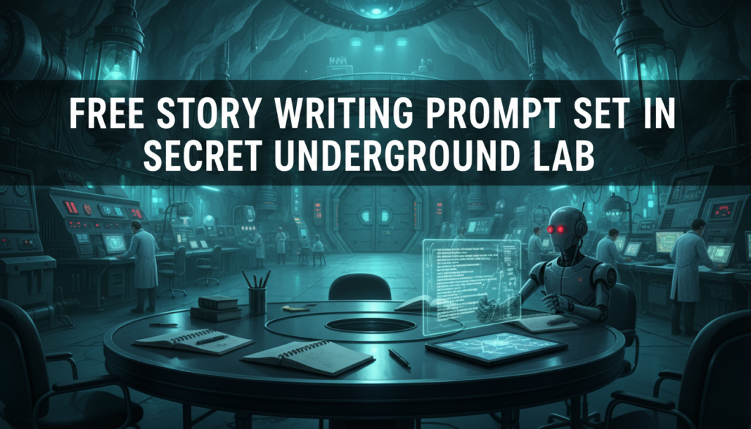 Free Story Writing Prompt Set In Secret Underground Lab Free Story Writing Prompt Set In Secret Underground Lab