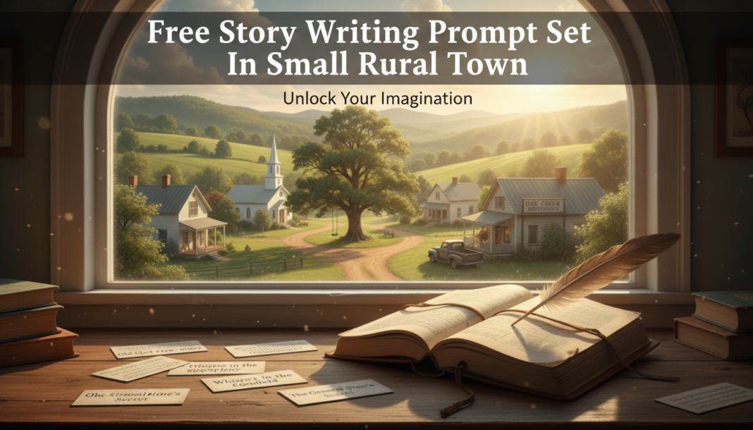 Free Story Writing Prompt Set In Small Rural Town Free Story Writing Prompt Set In Small Rural Town