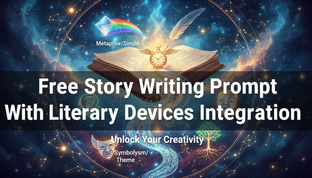 Free Story Writing Prompt With Literary Devices Integration Free Story Writing Prompt With Literary Devices Integration