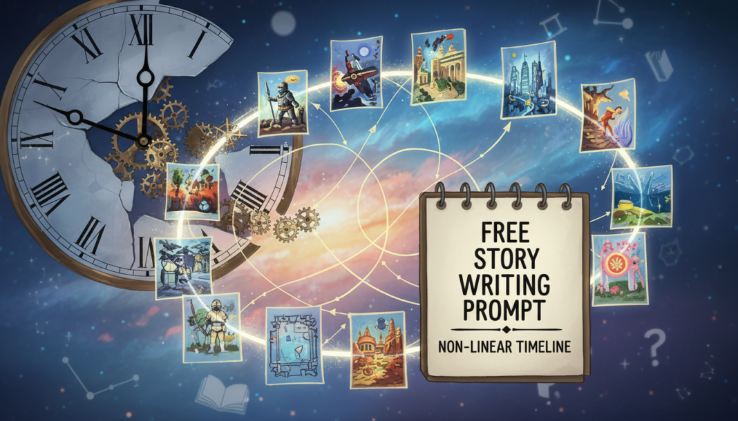 Free Story Writing Prompt With Non Linear Timeline