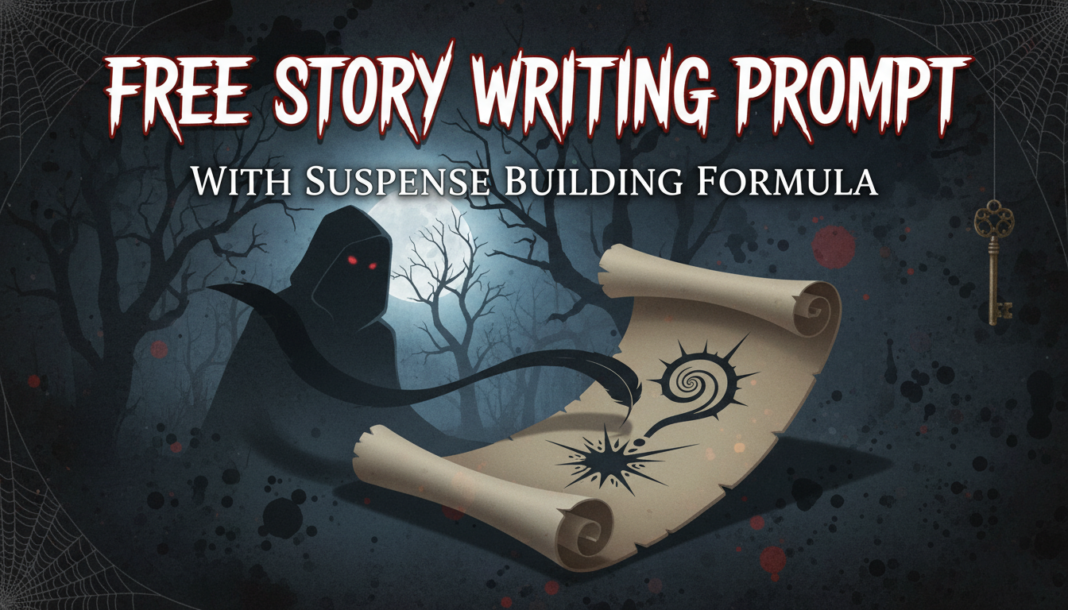 Free Story Writing Prompt With Suspense Building Formula Free Story Writing Prompt With Suspense Building Formula